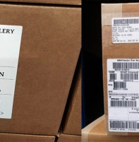 Địa chỉ in tem dán thùng carton xuất khẩu chống nước, độ bền cao