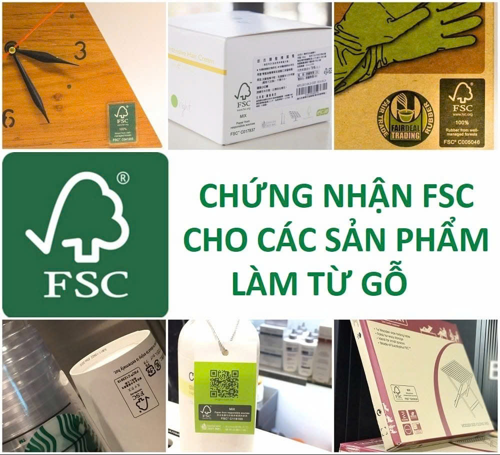 tem nhãn FSC COC