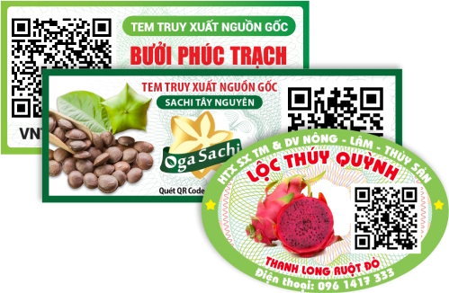 mẫu tem nhãn nông sản