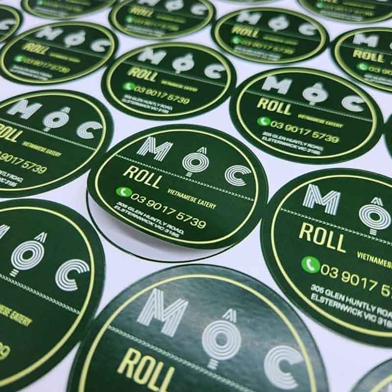 Báo giá in tem nhãn decal