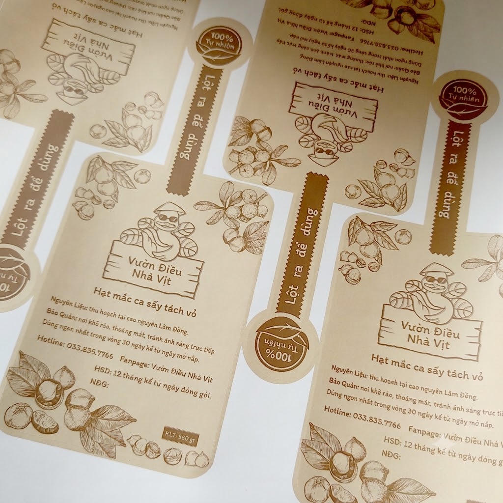 In tem nhãn decal ở quận tân phú