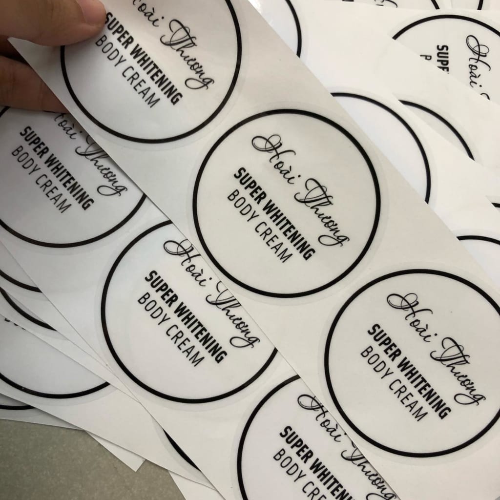 xưởng in decal nhựa