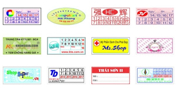 in tem nhãn chất lượng cao