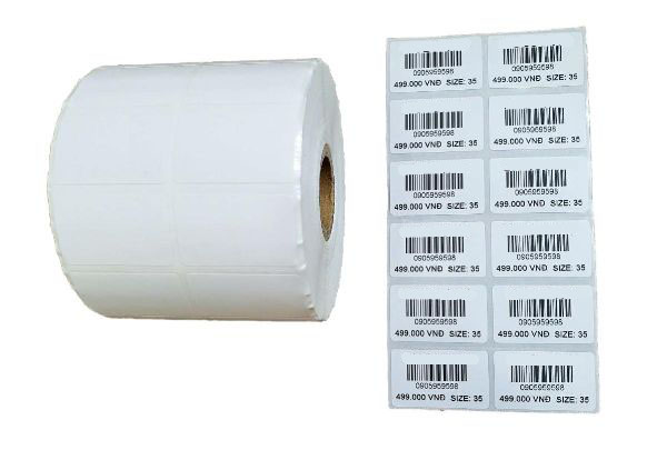 tem cuộn cho máy in barcode