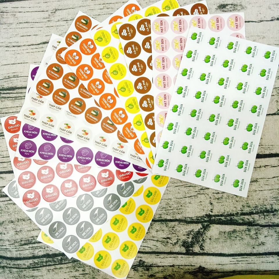 in tem nhãn theo yêu cầu