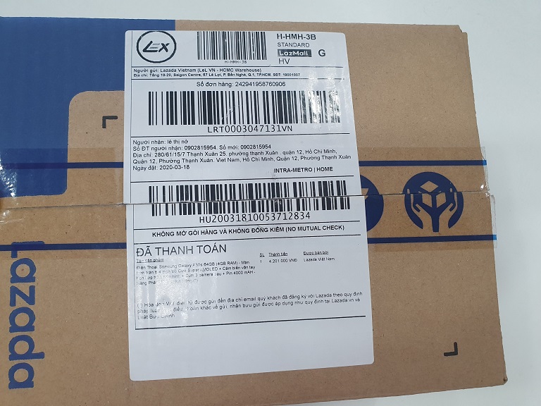 tem nhãn barcode cho kho