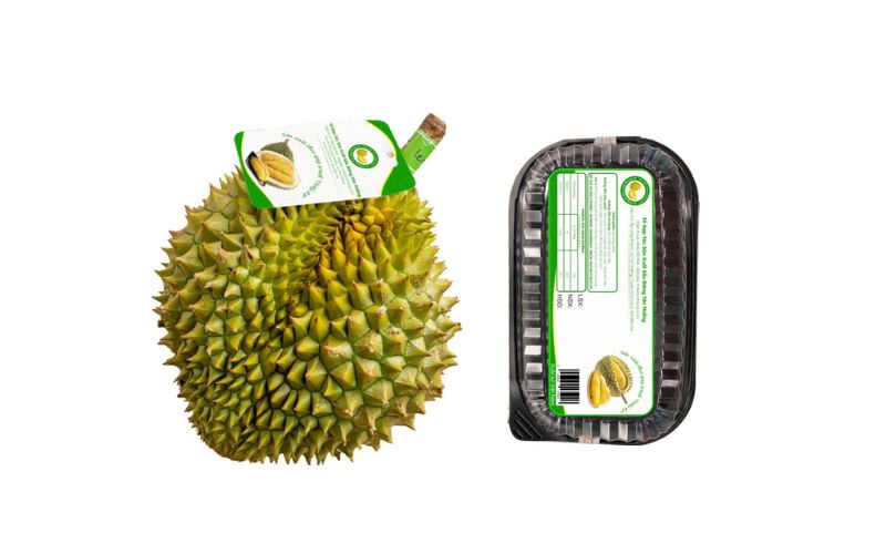 tem dán sầu riêng