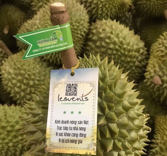 Tem nhãn sầu riêng