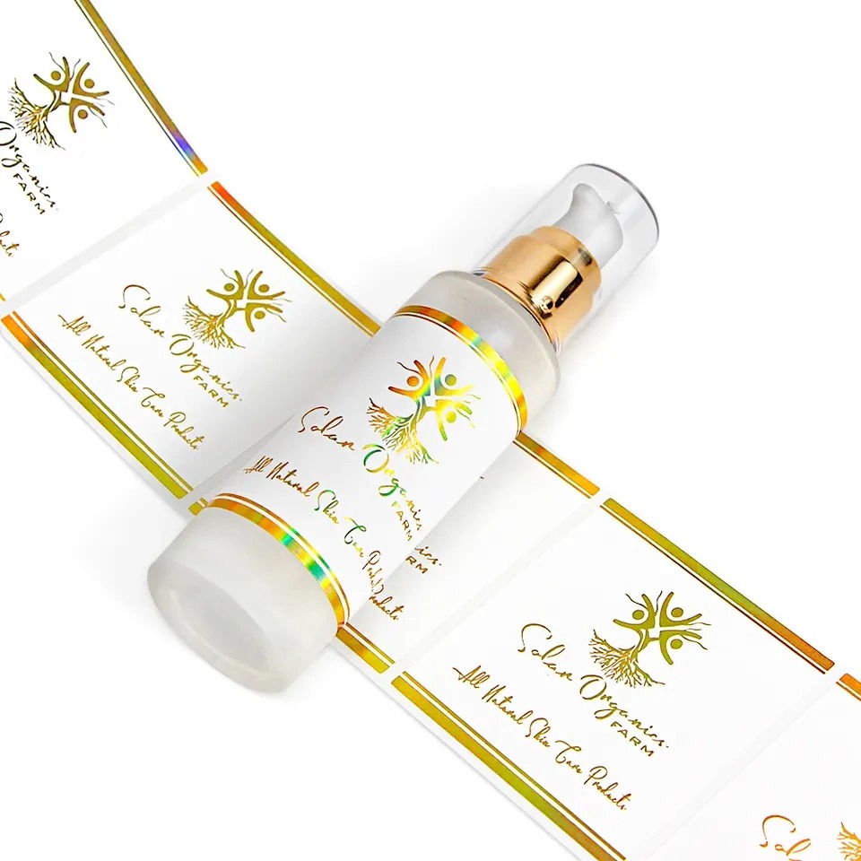 Tem dán chai serum
