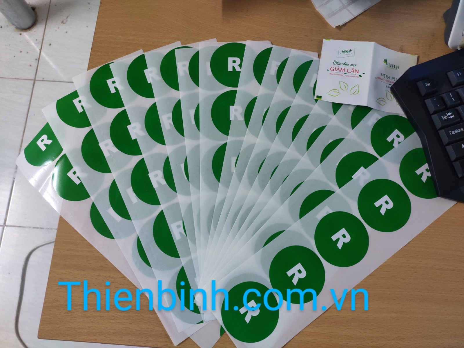 In tem nhãn decal giá rẻ tại Bình Định