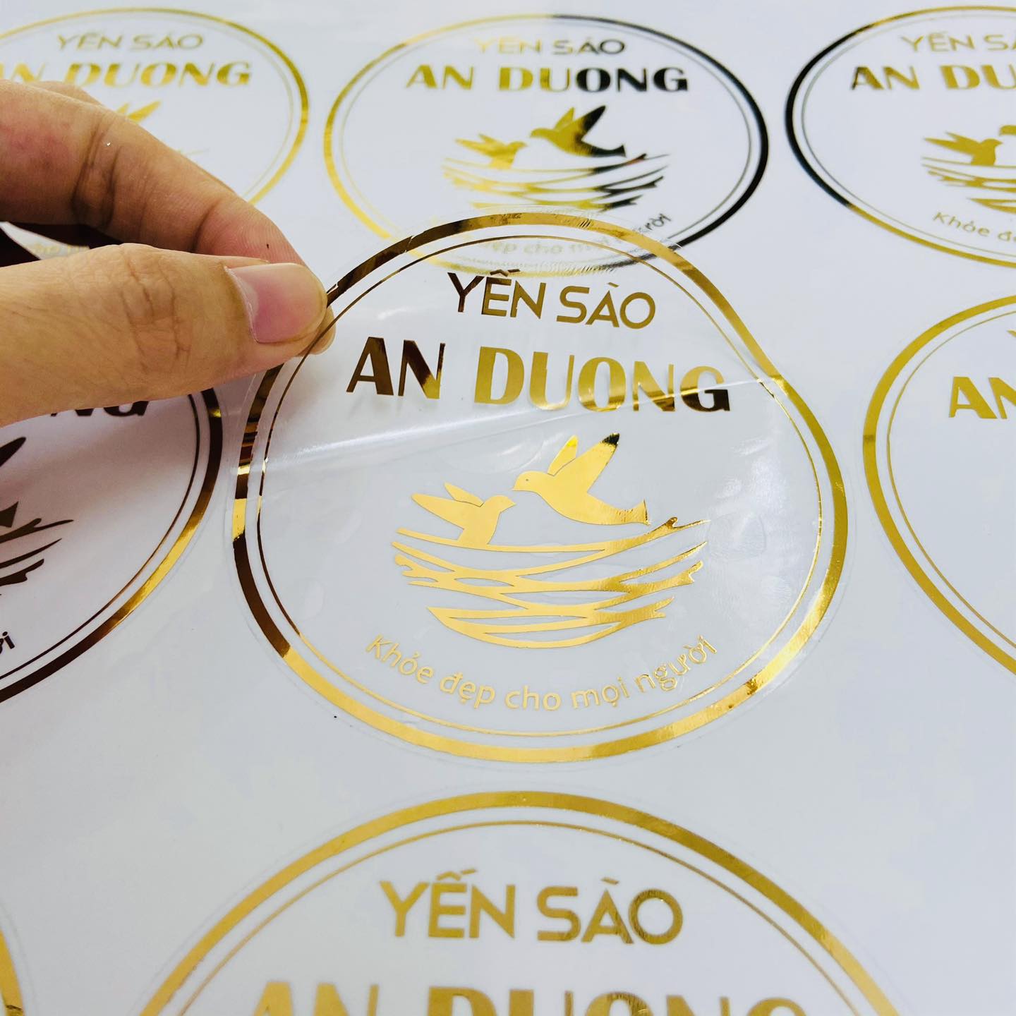 In tem nhãn decal trong giá rẻ lấy nhanh, giao tận nơi