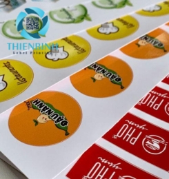 Xưởng in nhãn decal giá rẻ, giao hàng toàn quốc