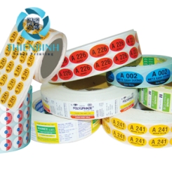 Tem dán hủ yến dạng cuộn