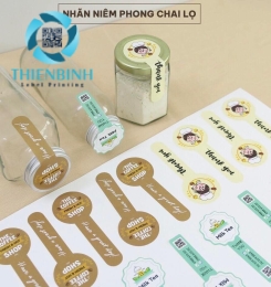 Xưởng in tem quận 6 bền chất lượng cao - Thiên Bình Barcode