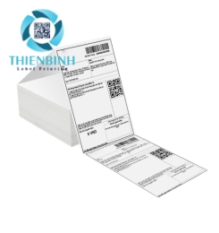 Tem nhãn giấy nhiệt logistics 100x150, 80x100, 50x30