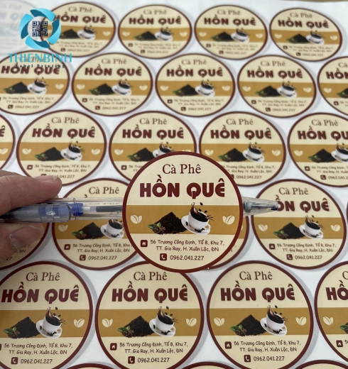 In tem dán theo yêu cầu