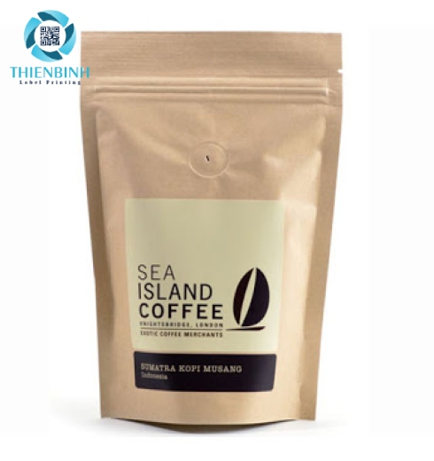 Thiết kế & in tem nhãn café chuyên nghiệp cho mọi loại bao bì